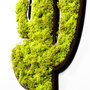 Wallity Cactus Accesorio decorativo de pared Verde y Blanco